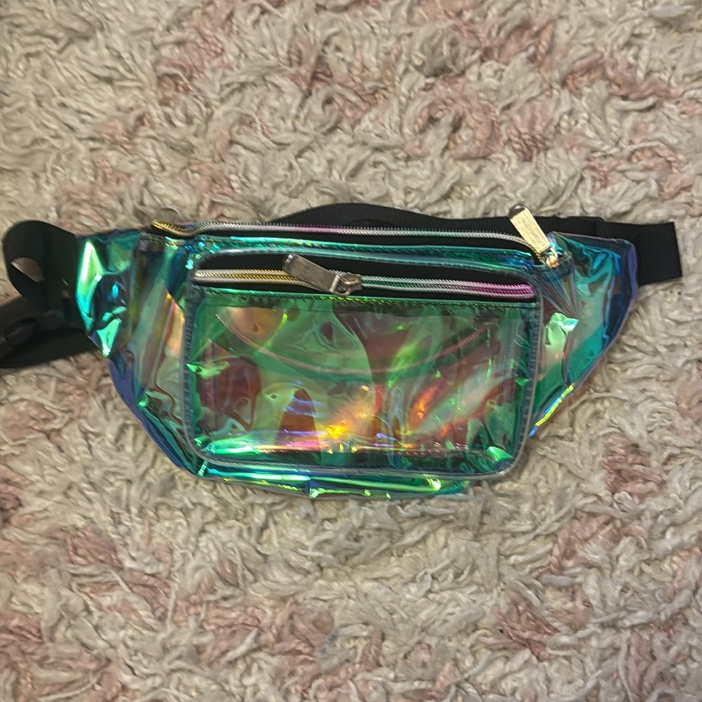 Holographic Clear Fanny Pack
